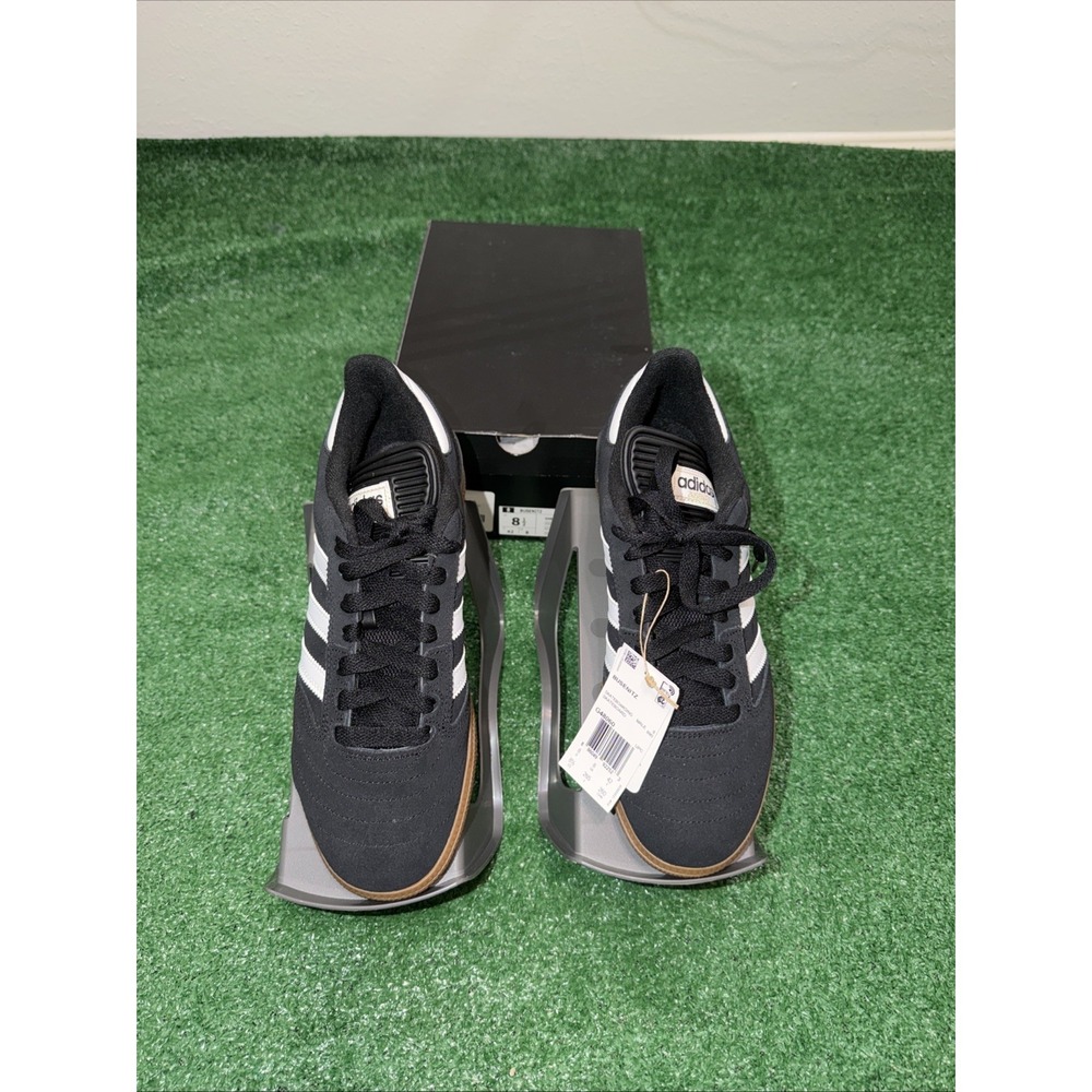 Adidas Men's Busenitz Pro Athletic Shoes Black White Size 8.5